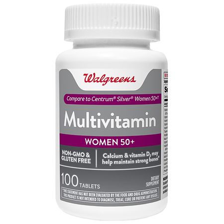 Walgreens Women's 50+ Multivitamin - 100.0 ea