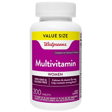 Walgreens Women's Multivitamin Tablets - 200.0 ea
