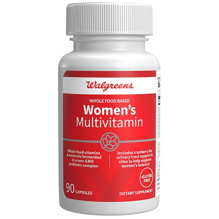 Walgreens Women's Whole Foods Multivitamin - 90.0 ea
