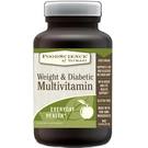 Weight and Diabetic Multivitamin 90 Capsules Yeast Free by FoodScience of Vermont