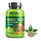 Whole Food Multivitamin for Men 50+ 120 Vegetarian Capsules Yeast Free by NATURELO