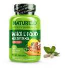 Whole Food Multivitamin for Teens 60 Vegetarian Capsules Yeast Free by NATURELO