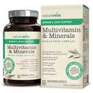 Women's Multivitamin Mineral Whole Food Complex with Joint Support 60 Vegetarian Capsules Yeast Free by NatureWise
