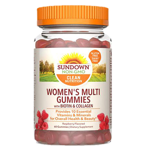 Women's Multivitamin with Biotin 12 X 60 Gummmies by Sundown Naturals