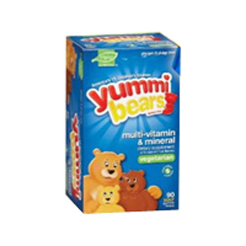 Yummi Bears Vegetarian MultiVitamin & Mineral Supplements 90 Bears by Yummi Bears (Hero Nutritional Products)