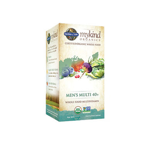 mykind Organics Mens 40 Plus Multi 60 Tabs by Garden of Life